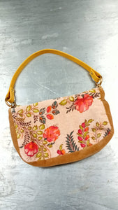 Baguete terciopelo flores