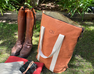 Bolsa Botas para el campo .