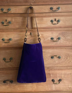 Bolso "Casilda" en terciopelo